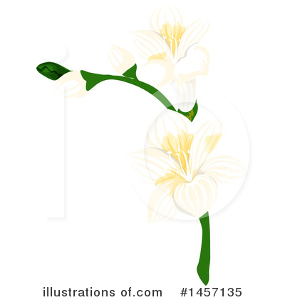 Royalty-Free (RF) Flower Clipart Illustration by Vector Tradition SM - Stock Sample #1457135