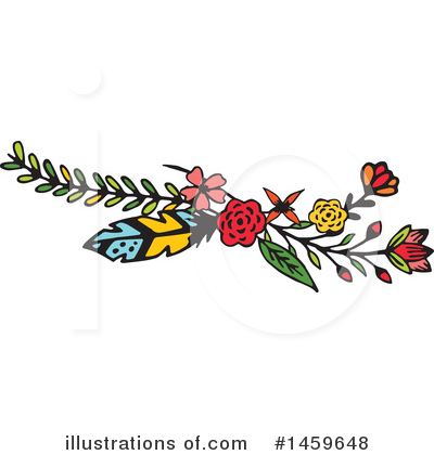 Royalty-Free (RF) Flower Clipart Illustration by Cherie Reve - Stock Sample #1459648