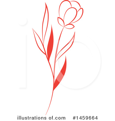 Royalty-Free (RF) Flower Clipart Illustration by Cherie Reve - Stock Sample #1459664
