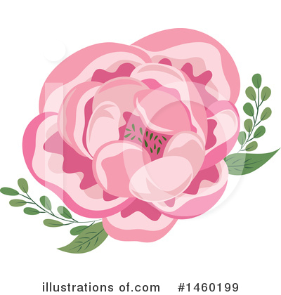Royalty-Free (RF) Flower Clipart Illustration by Cherie Reve - Stock Sample #1460199