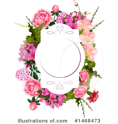 Royalty-Free (RF) Flower Clipart Illustration by Vector Tradition SM - Stock Sample #1468473
