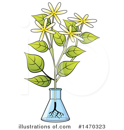 Royalty-Free (RF) Flower Clipart Illustration by Lal Perera - Stock Sample #1470323
