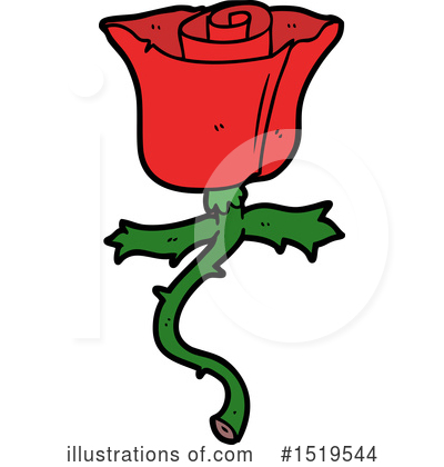 Royalty-Free (RF) Flower Clipart Illustration by lineartestpilot - Stock Sample #1519544