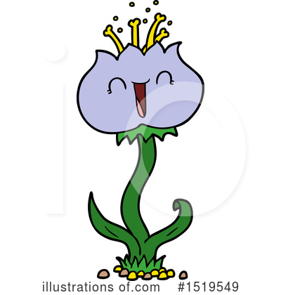 Royalty-Free (RF) Flower Clipart Illustration by lineartestpilot - Stock Sample #1519549