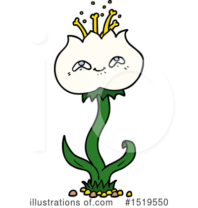 Royalty-Free (RF) Flower Clipart Illustration by lineartestpilot - Stock Sample #1519550