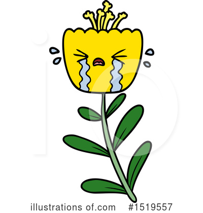 Royalty-Free (RF) Flower Clipart Illustration by lineartestpilot - Stock Sample #1519557