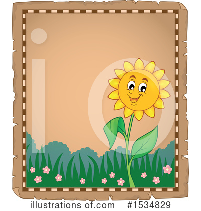 Sunflowers Clipart #1534829 by visekart