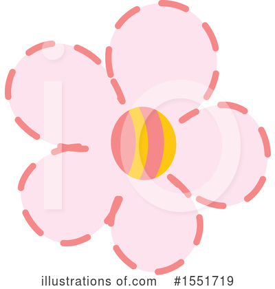 Royalty-Free (RF) Flower Clipart Illustration by Cherie Reve - Stock Sample #1551719