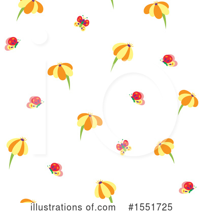 Royalty-Free (RF) Flower Clipart Illustration by Cherie Reve - Stock Sample #1551725