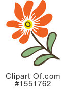 Flower Clipart #1551762 by Cherie Reve