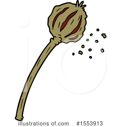 Royalty-Free (RF) Flower Clipart Illustration by lineartestpilot - Stock Sample #1553913