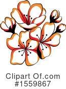 Flower Clipart #1559867 by Cherie Reve