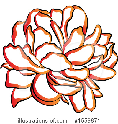 Royalty-Free (RF) Flower Clipart Illustration by Cherie Reve - Stock Sample #1559871