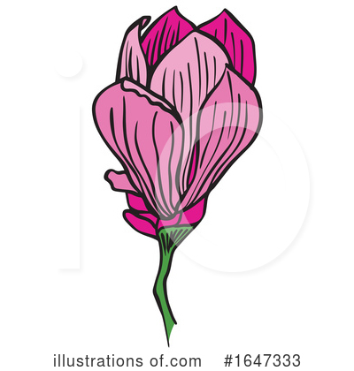 Royalty-Free (RF) Flower Clipart Illustration by Cherie Reve - Stock Sample #1647333