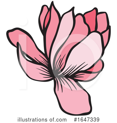 Royalty-Free (RF) Flower Clipart Illustration by Cherie Reve - Stock Sample #1647339