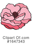Flower Clipart #1647343 by Cherie Reve