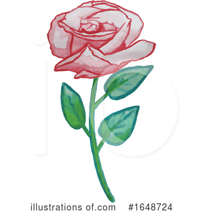 Royalty-Free (RF) Flower Clipart Illustration by dero - Stock Sample #1648724