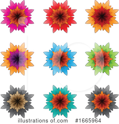 Royalty-Free (RF) Flower Clipart Illustration by cidepix - Stock Sample #1665964
