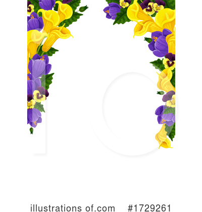 Royalty-Free (RF) Flower Clipart Illustration by Vector Tradition SM - Stock Sample #1729261