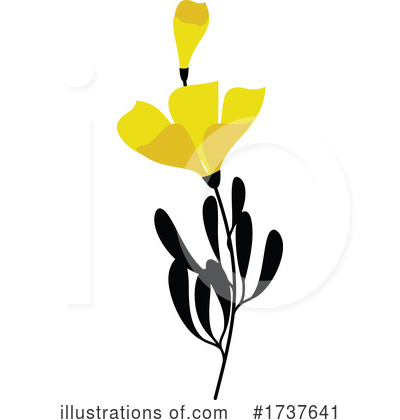 Royalty-Free (RF) Flower Clipart Illustration by elena - Stock Sample #1737641