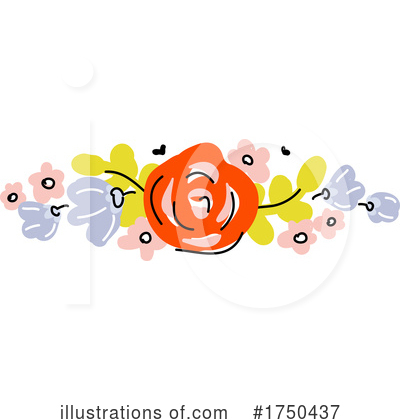 Royalty-Free (RF) Flower Clipart Illustration by elena - Stock Sample #1750437