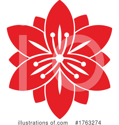 Royalty-Free (RF) Flower Clipart Illustration by Vector Tradition SM - Stock Sample #1763274