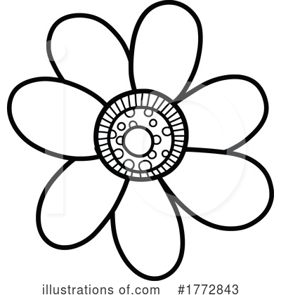 Royalty-Free (RF) Flower Clipart Illustration by Prawny - Stock Sample #1772843