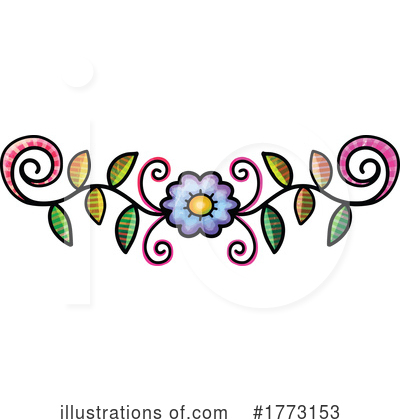 Royalty-Free (RF) Flower Clipart Illustration by Prawny - Stock Sample #1773153