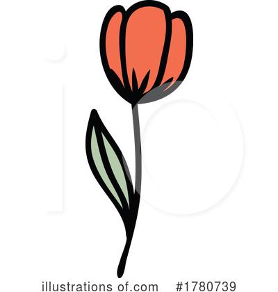 Tulip Clipart #1780739 by Vector Tradition SM