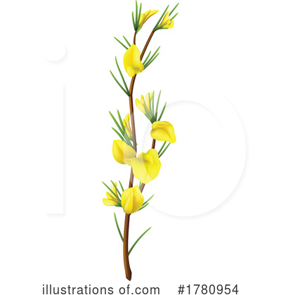 Royalty-Free (RF) Flower Clipart Illustration by Vector Tradition SM - Stock Sample #1780954