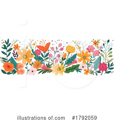 Royalty-Free (RF) Flower Clipart Illustration by AtStockIllustration - Stock Sample #1792059