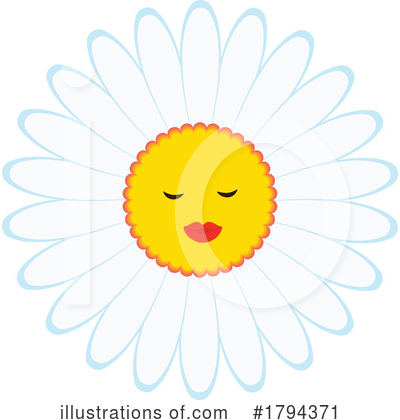 Royalty-Free (RF) Flower Clipart Illustration by Vector Tradition SM - Stock Sample #1794371