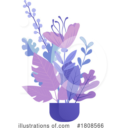 Wildflower Clipart #1808566 by AtStockIllustration