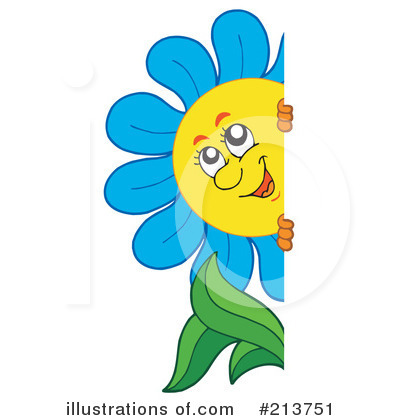 Royalty-Free (RF) Flower Clipart Illustration by visekart - Stock Sample #213751