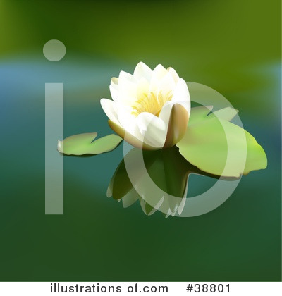 Royalty-Free (RF) Flower Clipart Illustration by dero - Stock Sample #38801