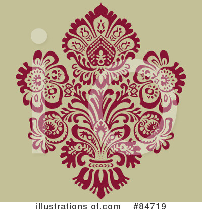 Royalty-Free (RF) Flower Clipart Illustration by BestVector - Stock Sample #84719