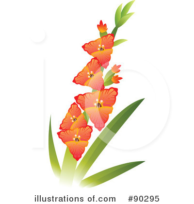 Royalty-Free (RF) Flower Clipart Illustration by Tonis Pan - Stock Sample #90295
