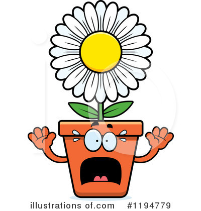 Royalty-Free (RF) Flower Pot Clipart Illustration by Cory Thoman - Stock Sample #1194779