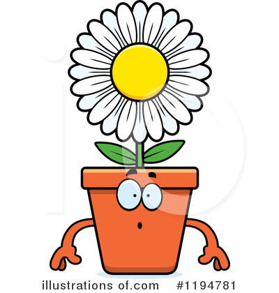 Royalty-Free (RF) Flower Pot Clipart Illustration by Cory Thoman - Stock Sample #1194781
