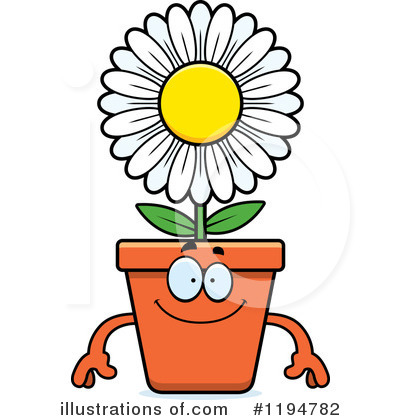 Potted Plant Clipart #1194782 by Cory Thoman