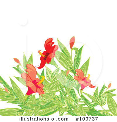 Floral Clipart #100737 by MilsiArt
