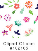 Flowers Clipart #102105 by Cherie Reve