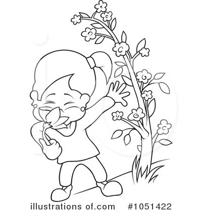 Royalty-Free (RF) Flowers Clipart Illustration by dero - Stock Sample #1051422
