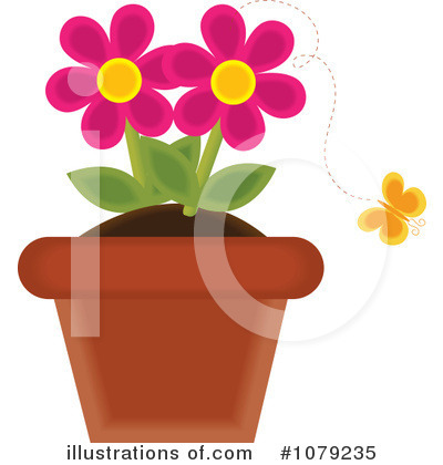 Daisies Clipart #1079235 by Pams Clipart
