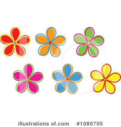 Royalty-Free (RF) Flowers Clipart Illustration by Prawny - Stock Sample #1080705
