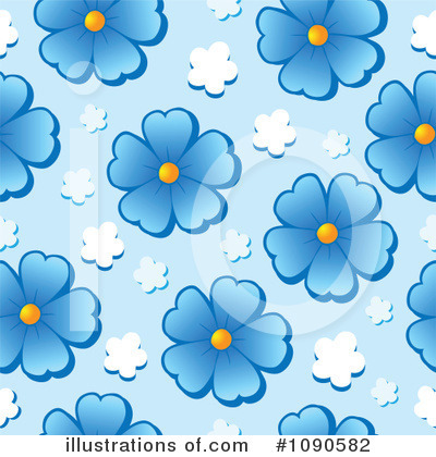 Royalty-Free (RF) Flowers Clipart Illustration by visekart - Stock Sample #1090582