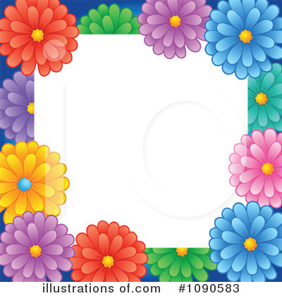 Royalty-Free (RF) Flowers Clipart Illustration by visekart - Stock Sample #1090583