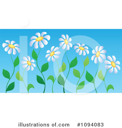 Royalty-Free (RF) Flowers Clipart Illustration by visekart - Stock Sample #1094083