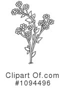 Flowers Clipart #1094496 by dero