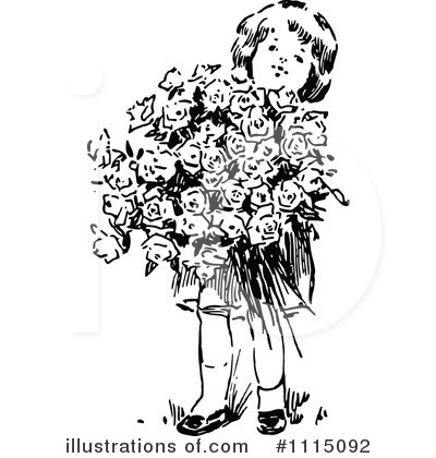 Mothers Day Clipart #1115092 by Prawny Vintage